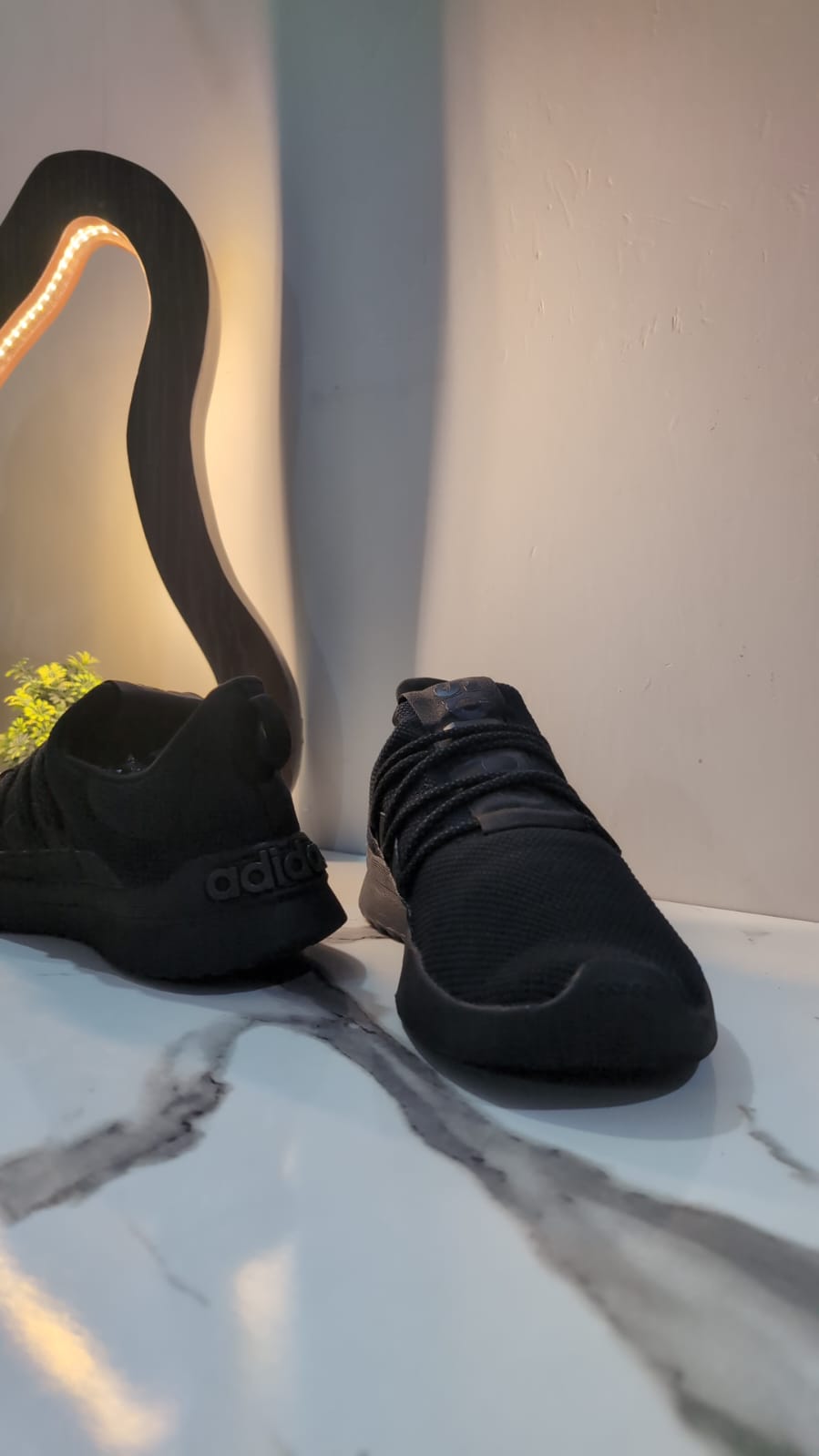 Original Adidas Black  running shose