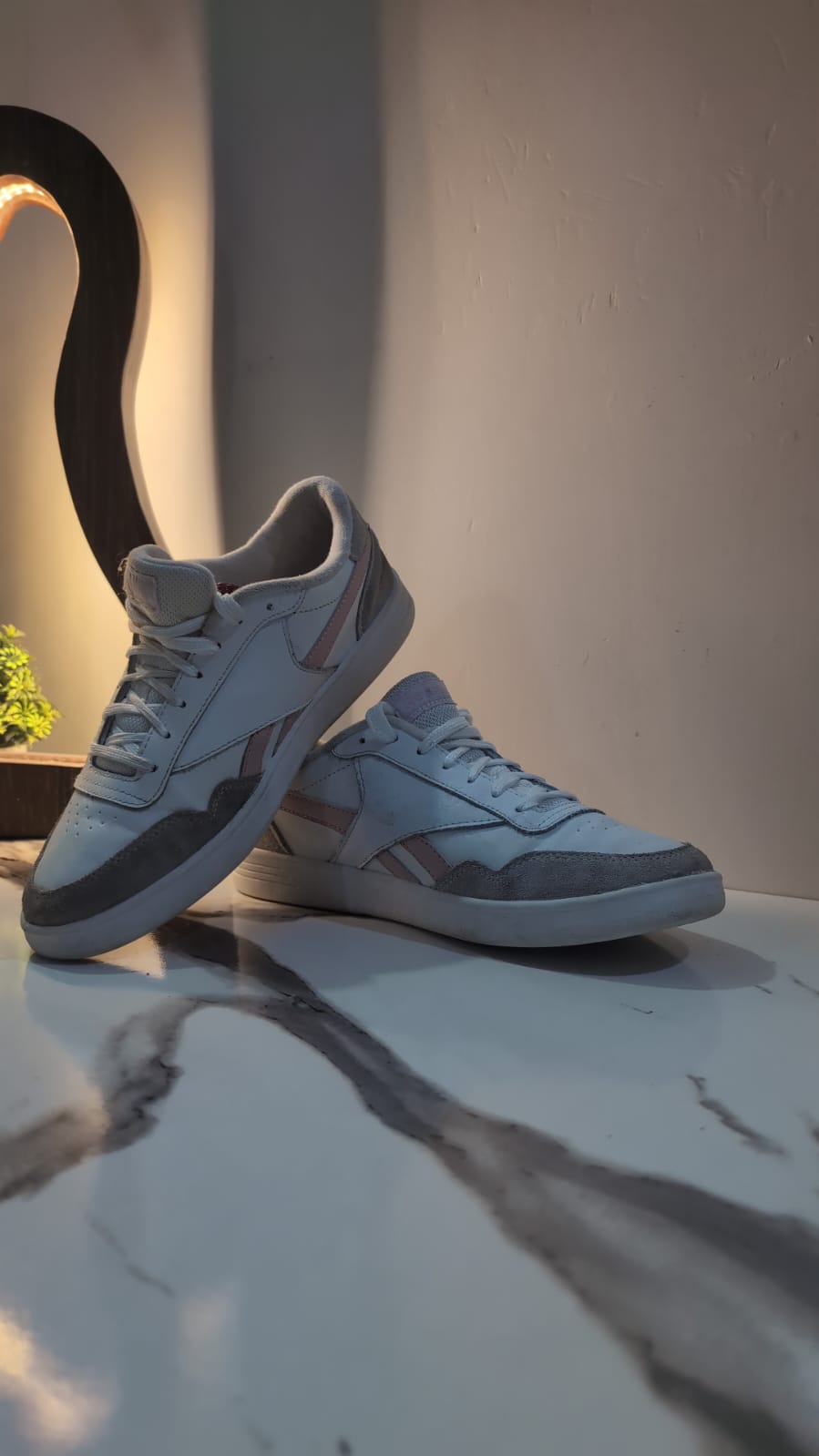 Reebook White Sneakers image 2