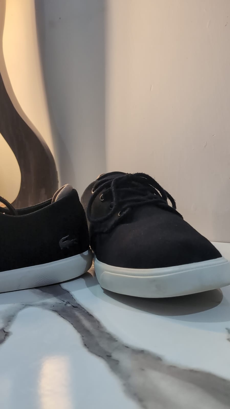 Original Lacoste Black Sneakers