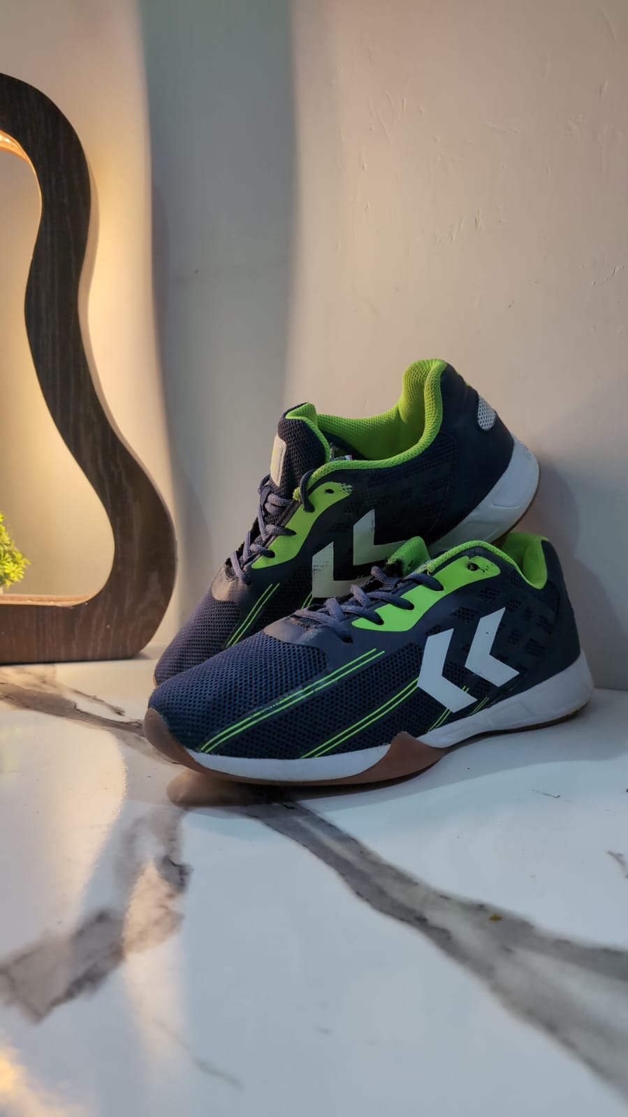hummel Blue/neon green image 2