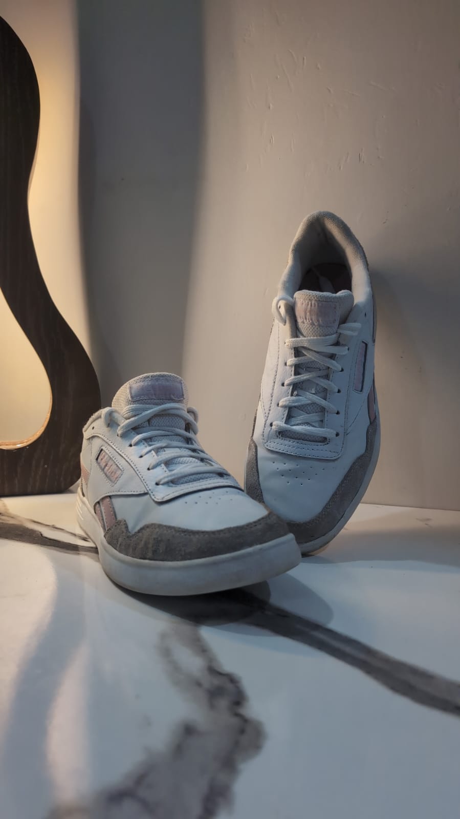 Reebook White Sneakers image 3