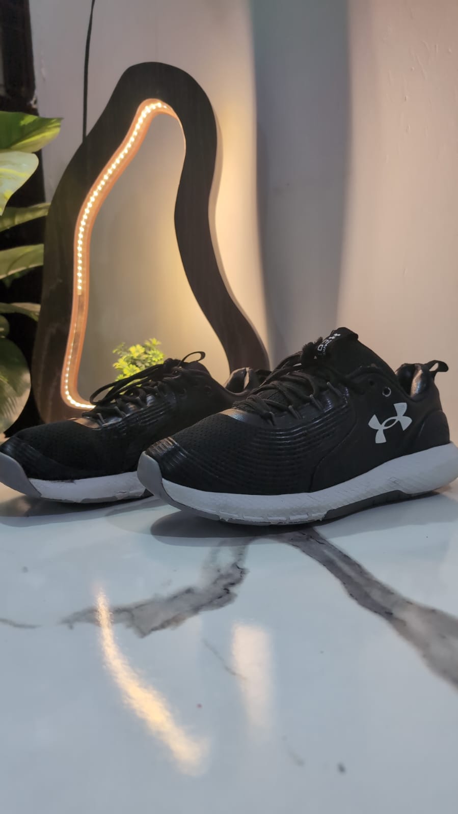 Original Black Under Armour Charge Shoes image 2