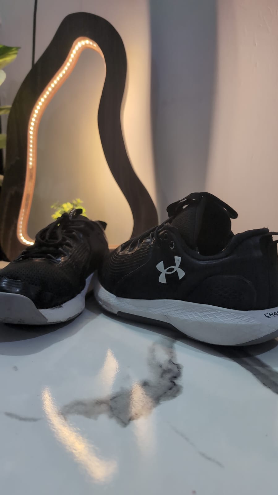 Original Black Under Armour Charge Shoes image 3