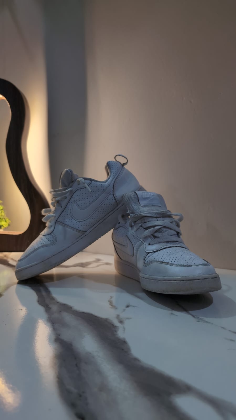 Pre-Loved Nike White Court Sneakers image 2