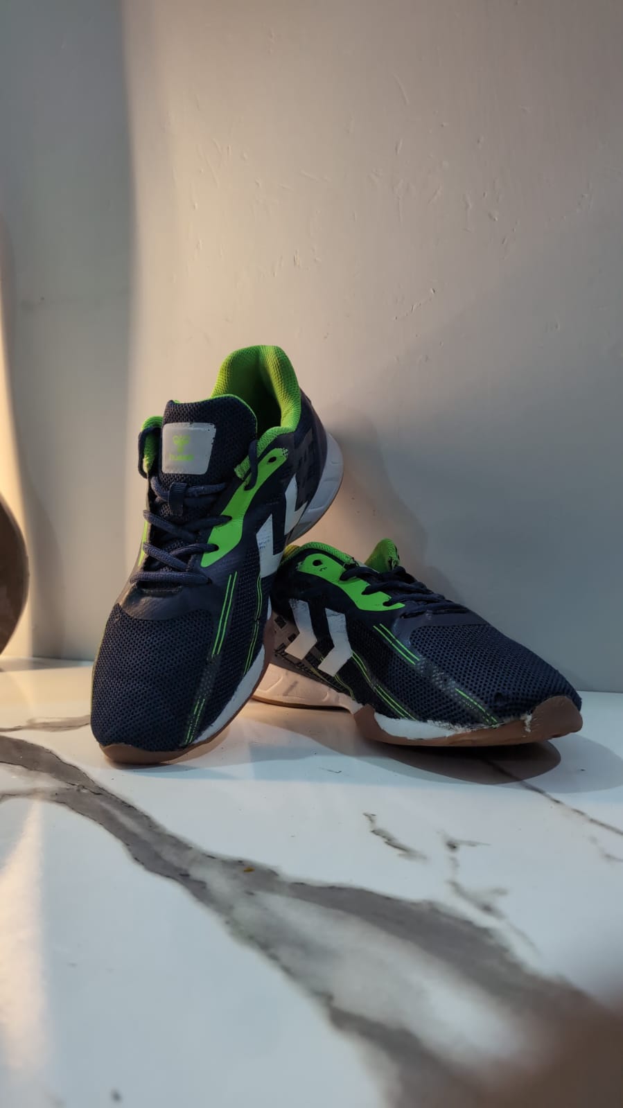 hummel Blue/neon green image 3
